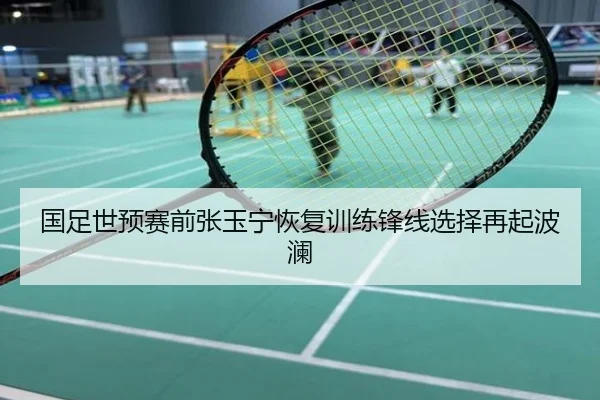 国足世预赛前张玉宁恢复训练锋线选择再起波澜